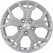 Диски Khomen KHW 1715 7x17 5*110 ET46 DIA63.3 Black Литой купить с бесплатной доставкой в пункты выдачи в Петербурге
